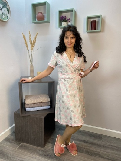 Халат женский "Ева К.П" на запах (17)