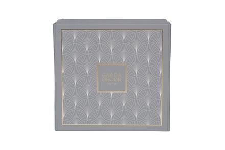 Комплект постельного белья "Нувола" серый евро с наволочками 50х70см
