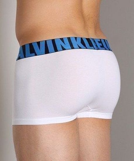 Мужские трусы хипсы Calvin Klein X Word Trunk White