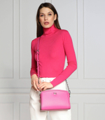 кожаная сумка-мессенджер Michael Kors - розовый(32R3S7CC3T)