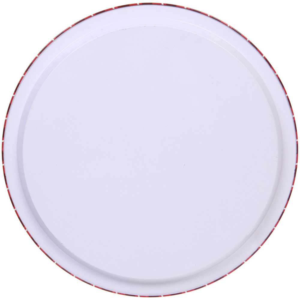 Поднос жестяной 32см «Веселый Дед мороз»