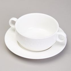 БУЛЬОННИЦА С БЛЮДЦЕМ LEFARD "CAVIER" 280 МЛ (КОР=24НАБ.)