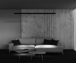 Трековый подвесной светильник светодиодный Maytoni Exility   TR041-2-12W4K-BBS