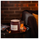 Свеча ароматическая IKEA ROSENSLAN (РОЗЕНСЛАН), Янтарь и роза, Красно-коричневый, 70 часов