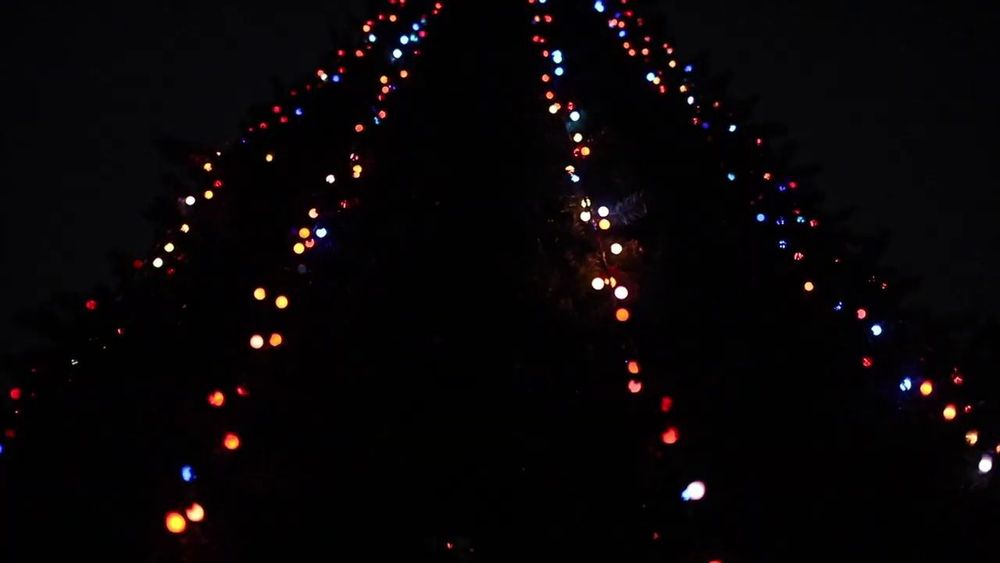 уличная гирлянда с цветными шариками, с режимами