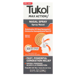 Tukol, Max Action, назальный спрей, для взрослых, 15 мл (0,5 жидк. унции)