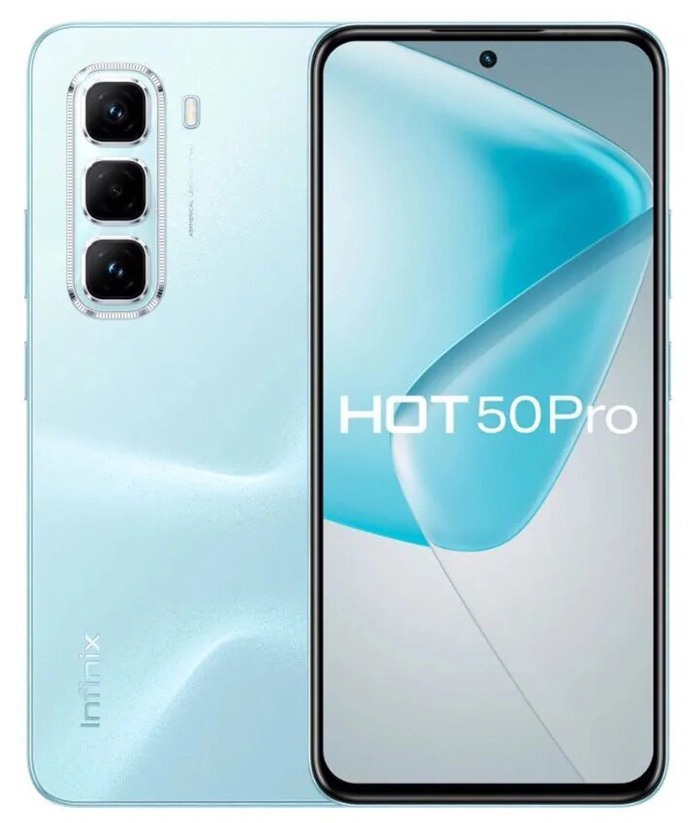 Смартфон Infinix Hot 50 Pro 8/256GB, Glacier Blue (X6881)
