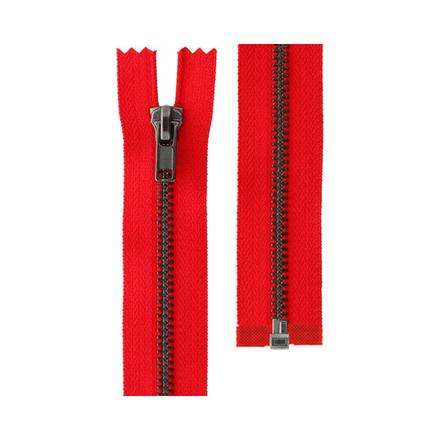 Молния Металл оксид (черный никель) , ZIP 5B, №145,  однозамковая   100 см Тип 5 , разъёмная