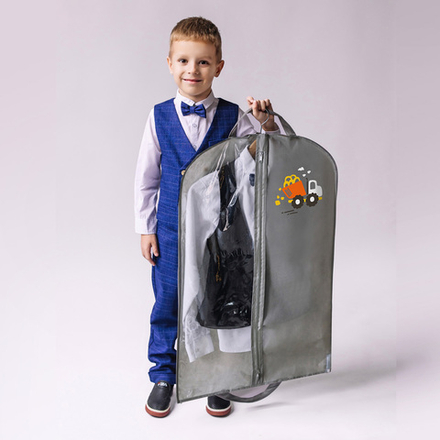 Детский чехол с окном 80х50. Самосвал