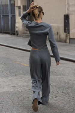 ZARA МЯГКИЙ КАРДИГАН НА ПУГОВИЦАХ, МЯГКИЙ СЕРЫЙ