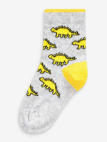 Носки хлопковые для мальчика Next 688-483, 10 шт., Серый, Синий, Зеленый