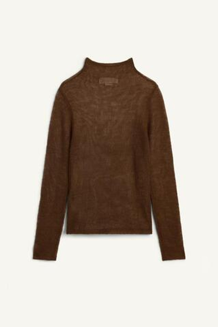 ZARA ВОДОЛАЗКА С ВОРОТНИКОМ-СТОЙКА, ТЕМНЫЙ ХАКИ