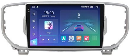 Магнитола для KIA Sportage 2016-2018 - Parafar PF576U2K на Android 13, QLED+2K, ТОП процессор, 8Гб+128Гб, CarPlay, 4G SIM-слот