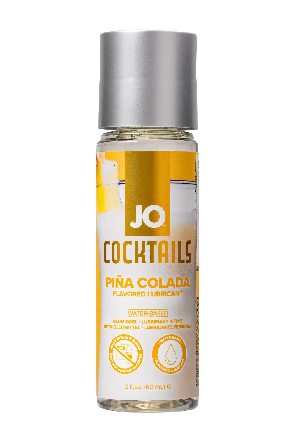 Вкусовой лубрикант на водной основе JO Cocktails Pina Colada - 60 мл.