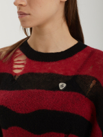 Женский Свитер Pick Wappen Damage Stripe