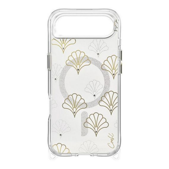 Чехол Uniq Coehl IML MagSafe для iPhone Air Maree Sparkling Silver (IP6.6(2025)-MAMSSIL)