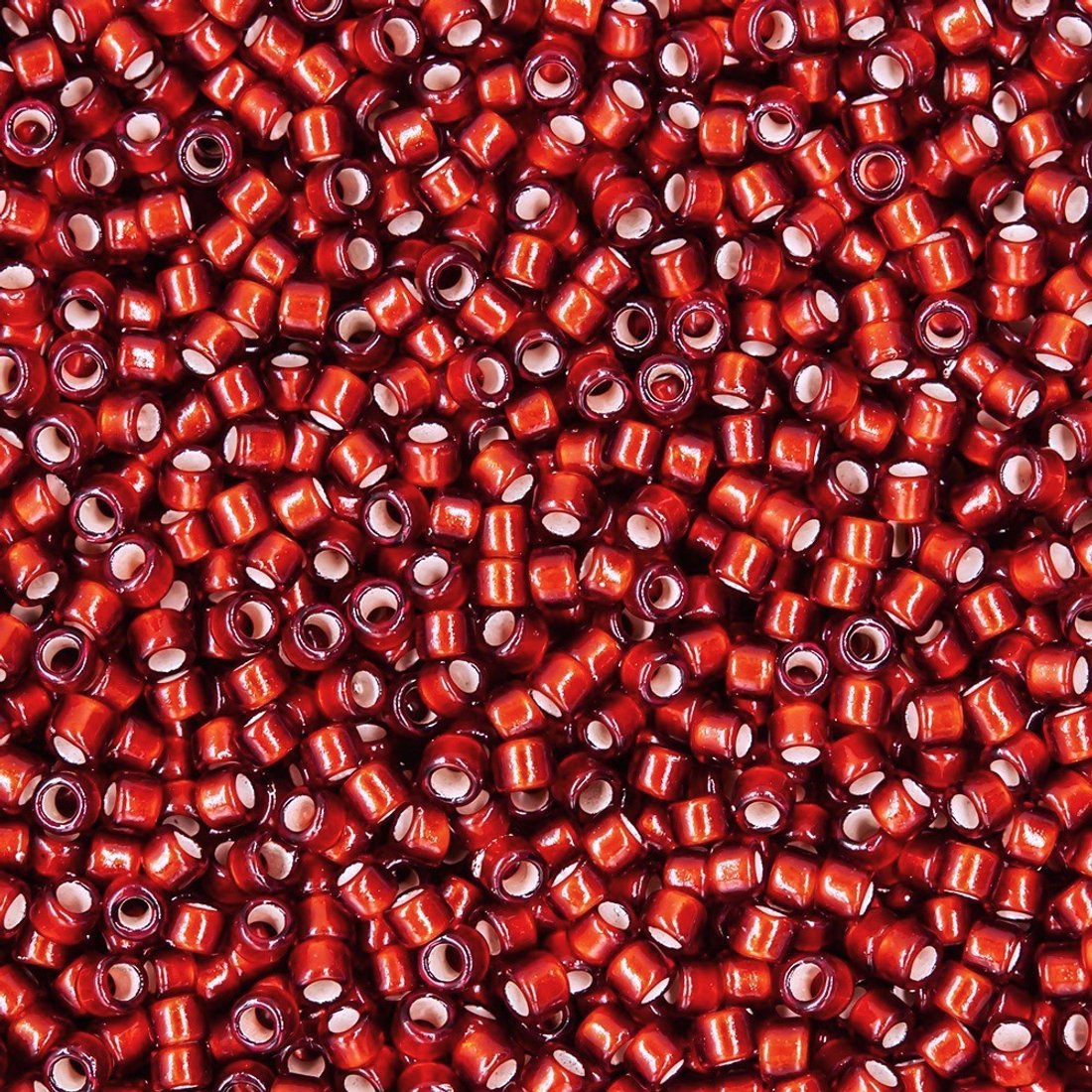 Японский бисер TOHO Treasure (№25CF), с внутренним серебрением, прозрачный матовый