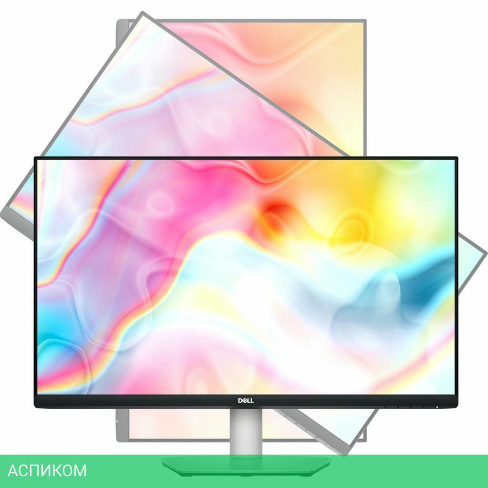 Монитор Dell S2722QC черный