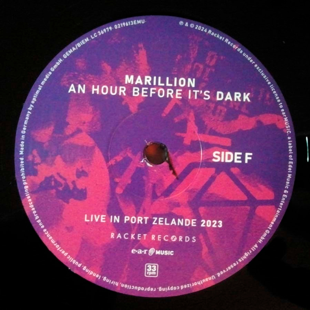 Marillion / An Hour Before It's Dark Live In Port Zelande 2023 (3LP)