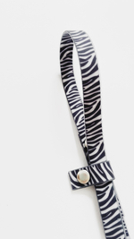 Ринговка груминга из биотана , ширина 15 мм, длина 50 см., зебра