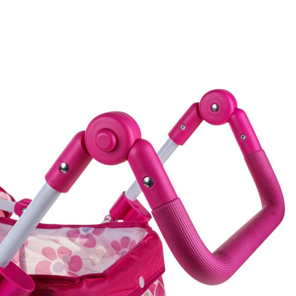 Коляска для куклы лежачая, коробка 61881