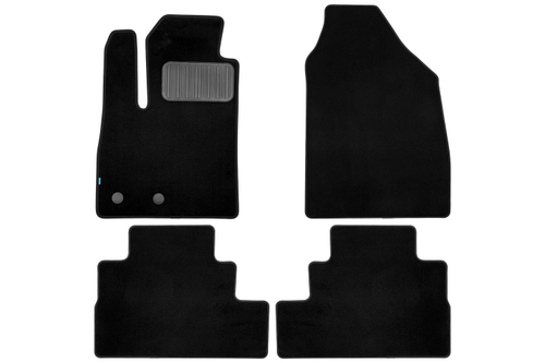 Коврики в салон для Jetour Dashing 2023-, кроссовер, 4шт. (текстиль) KLEVER0512700222110KH