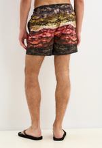 Мужские пляжные шорты хаки