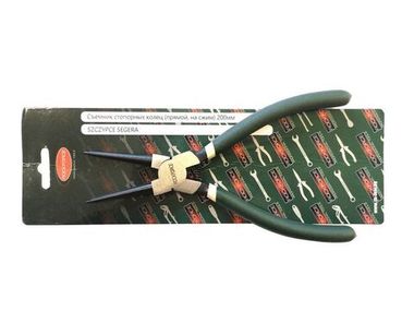 Съемник стопорных колец прямой на сжим(L-230мм),в блистере RockForce##Rock FORCE RF-609230HS