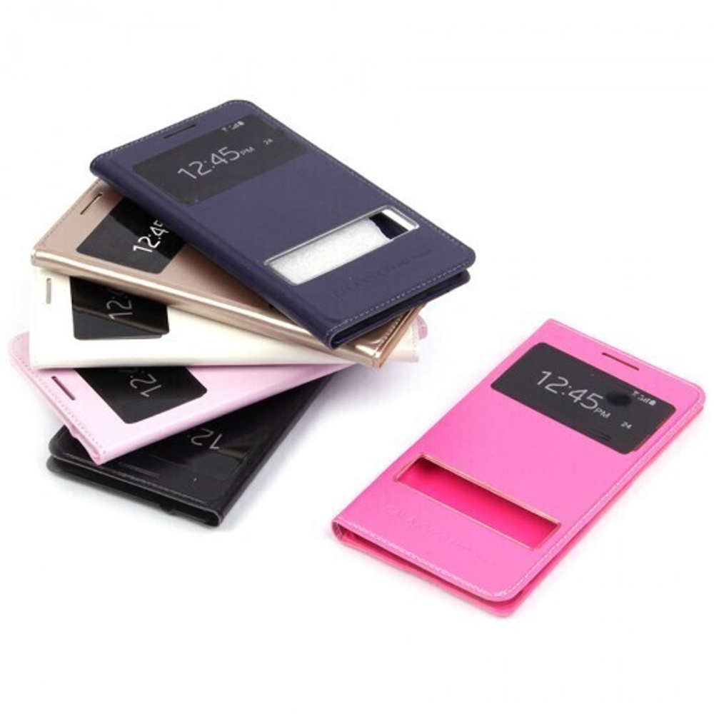 Задняя крышка-чехол Flip Cover для Samsung G530H Galaxy Grand Prime, 006572 Черный