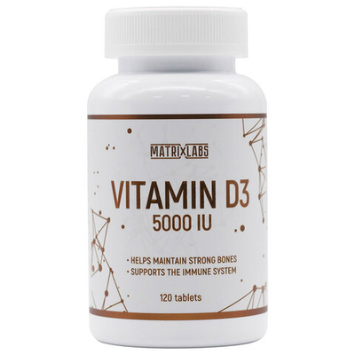 Matrix Labs Vitamin D3-5000 (120 табл.) [M]