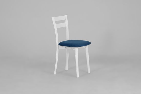 Стул Ральф (бук/т. 201/белая эмаль/ткань TG JAZZ 320)