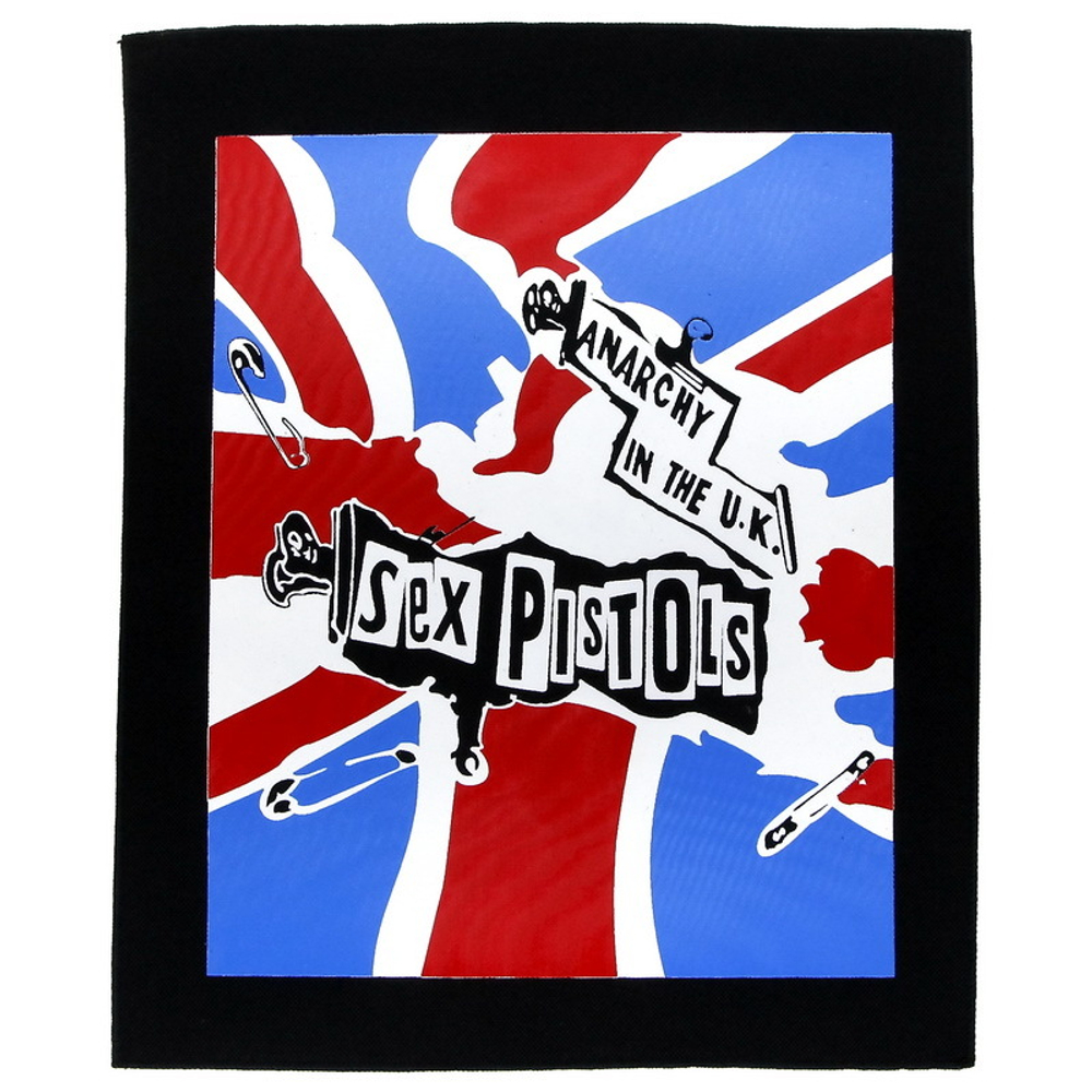 Нашивка спиновая Sex Pistols Anarchy In The U.K. (292)