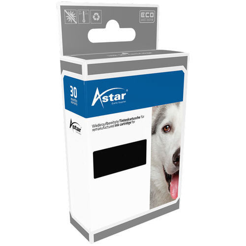 Картридж струйный черный 1 шт Astar AS70002
