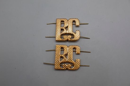 Буквы на погоны мет. ВС зол.