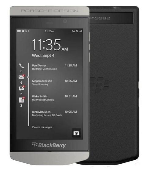 BlackBerry PORSCHE DESIGN P'9982 LTE 4G серебристый