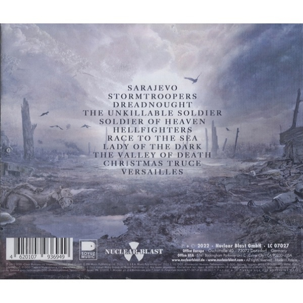 Sabaton / The War To End All Wars (RU)(CD)