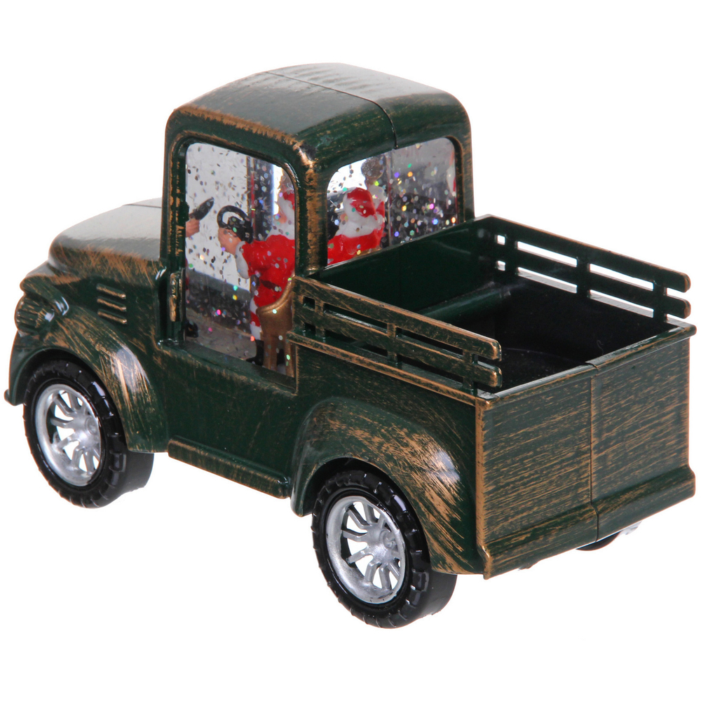 Сувенир с подсветкой «Сказочная машина» 15,5*7*9,5 см, Зелёный