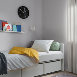 IKEA VÄNKRETS  (ИКЕА ВÄНКРЕТС)  -  Пододеяльник и наволочка, клетчатый белый/желтый, 150x200/50x60 см
