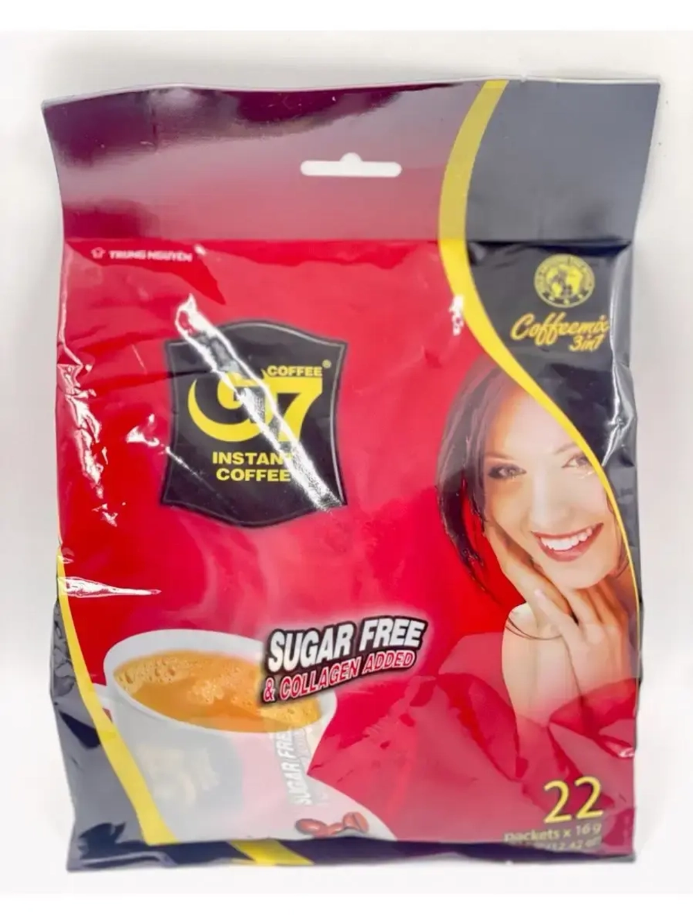 Вьетнамский растворимый кофе G7  Collagen & Sugar Free