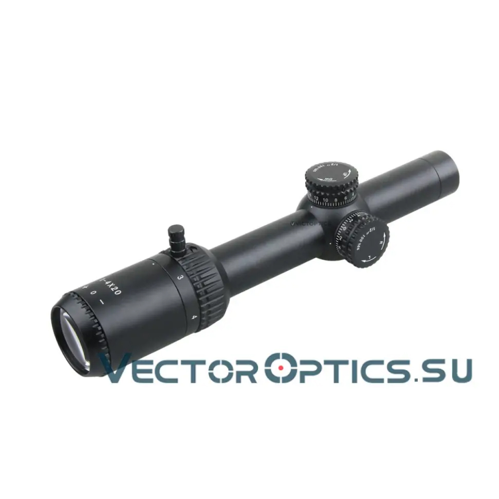 Оптический прицел Vector Optics 25,4мм SFP VictOptics S4 1-4x20 ( Сетка VMD-2 )