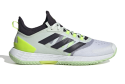 Мужские кроссовки теннисные Adidas Adizero Ubersonic 4.1 M - cloud white/aurora black/ lucid lemon