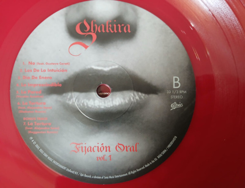 Shakira / Fijacion Oral Vol.1 (20th Anniversary Edition)(Limited Edition)(Coloured Vinyl)(LP)