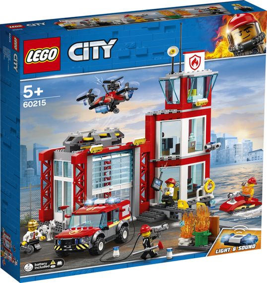 Konstruktor LEGO City Пожарное депо
