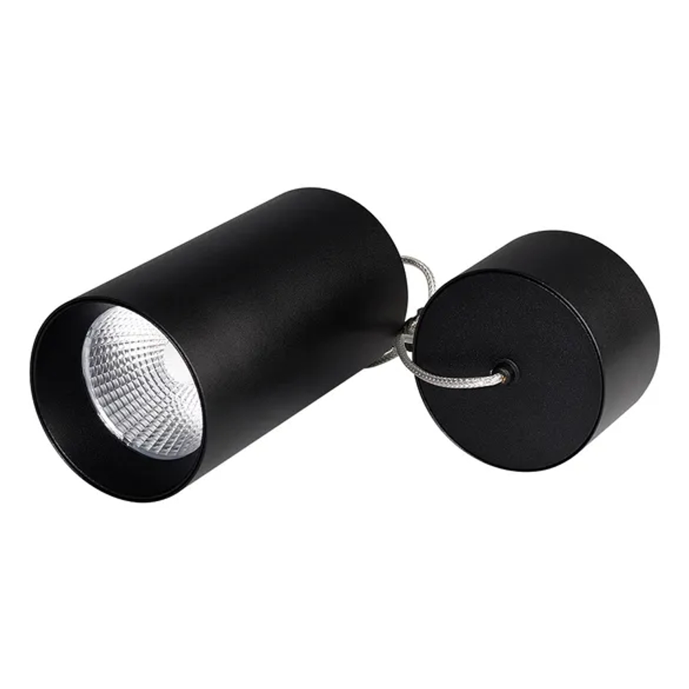Светильник SP-POLO-HANG-R85-15W White5000 (BK-BK, 40 deg) (Arlight, IP20 Металл, 3 года) 027422