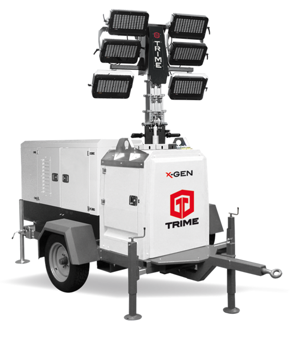 Мобильная мачта освещения TRIME X-Gen 6х320Вт LED 9M светодиодная