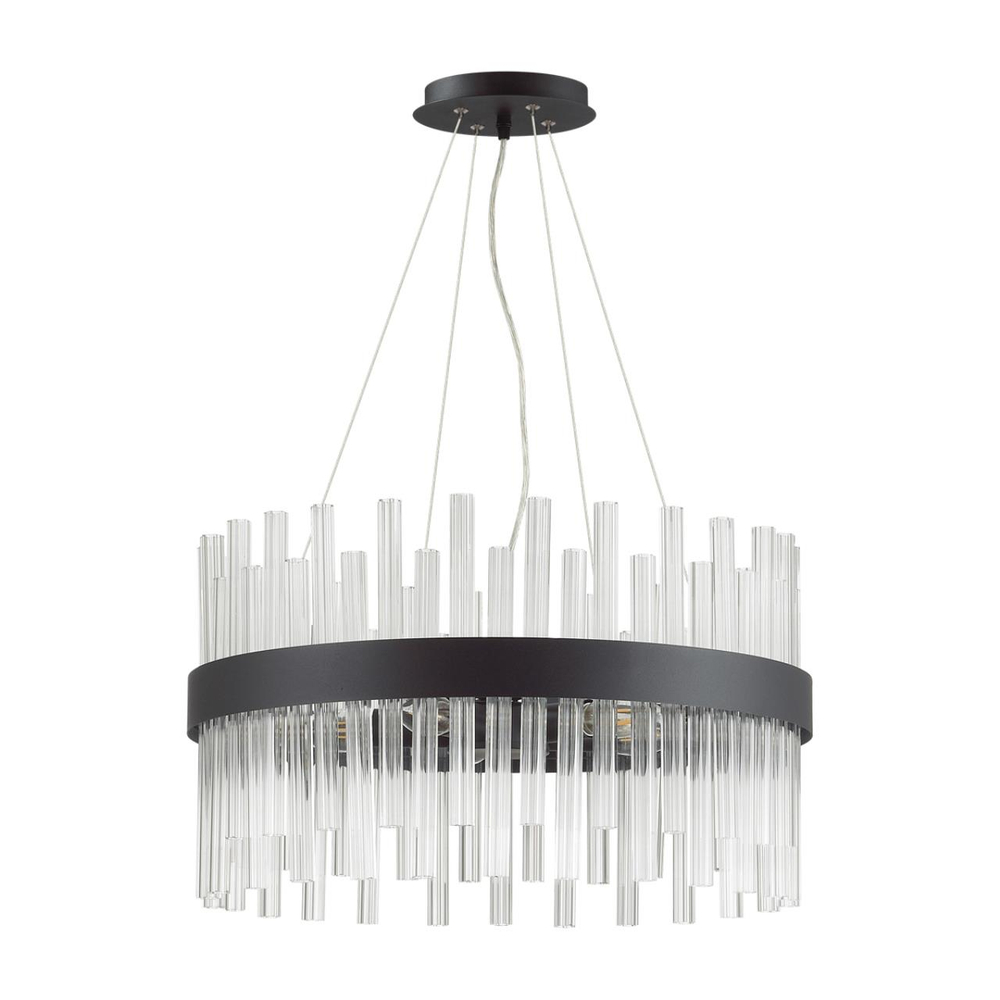 5272/5 MODERNI LN26 209 черный Люстра E14 5*40W 220V MITSUKO