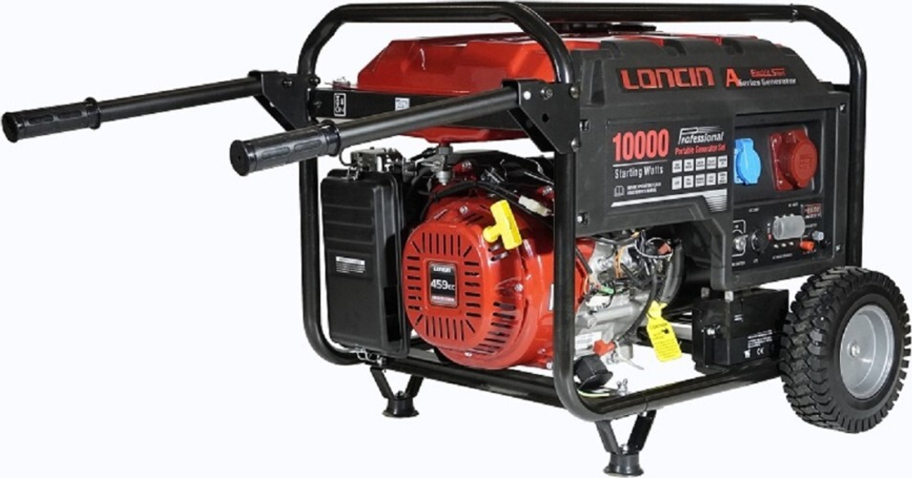 Генератор бензиновый LONCIN LC10000D-AS трехфазный 00-00152817