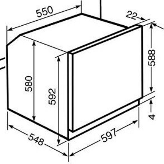 Электрический духовой шкаф Smeg SFT805PO
