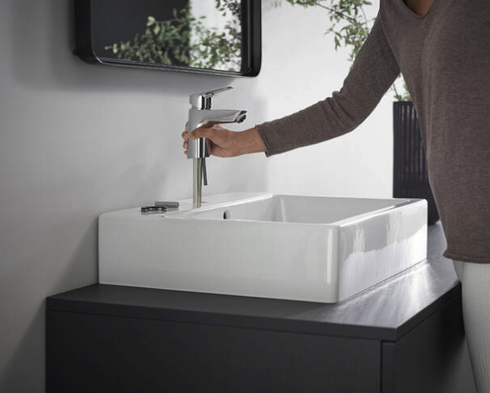 Смеситель для раковины Hansgrohe Logis 71077000 хром