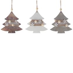 GAEM Украшение новогоднее, "Елочка", L10 W2 H10,5 см, 3в.